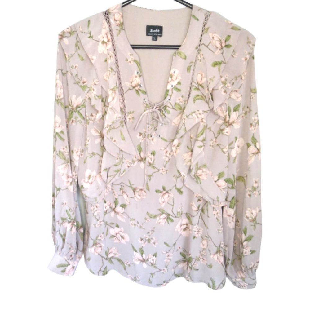 BARDOT - pretty very feminine style top - size 14 - Picture 1 of 5